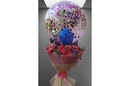Balloons and Blooms: Annuflowers' Whimsical Bouquets